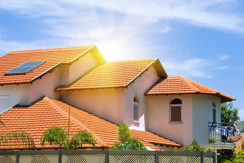 Hail damage on a Salt Lake City roof requiring professional repair