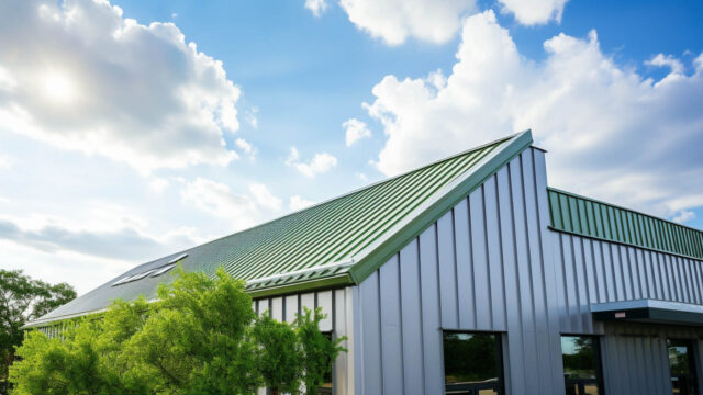 Residential roof installation showing conditions more suitable for a clean reroof decision