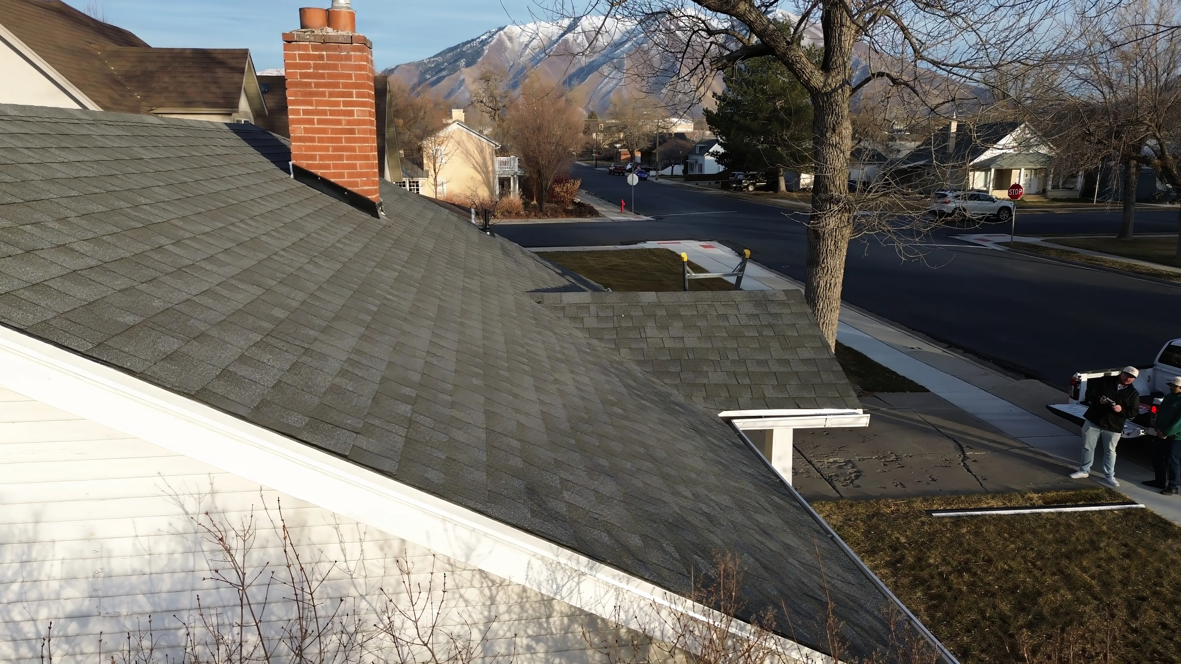 Salt Lake City completed roofing project for flat roofing in Salt Lake City, Utah