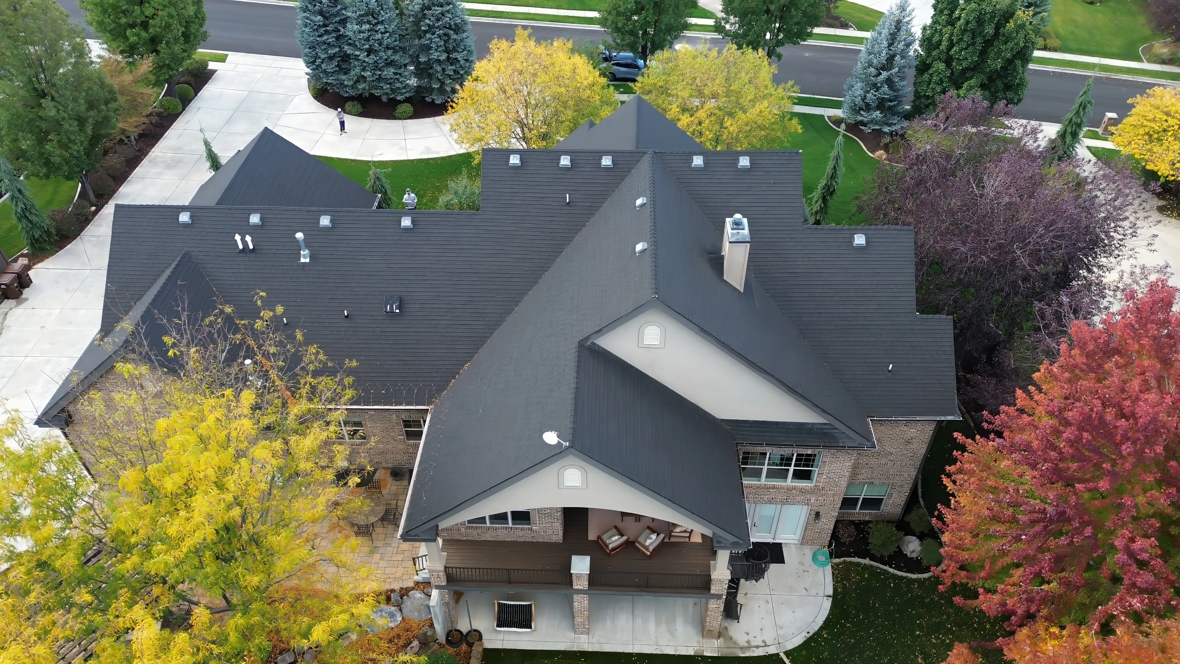 Attic and roof deck structural inspection