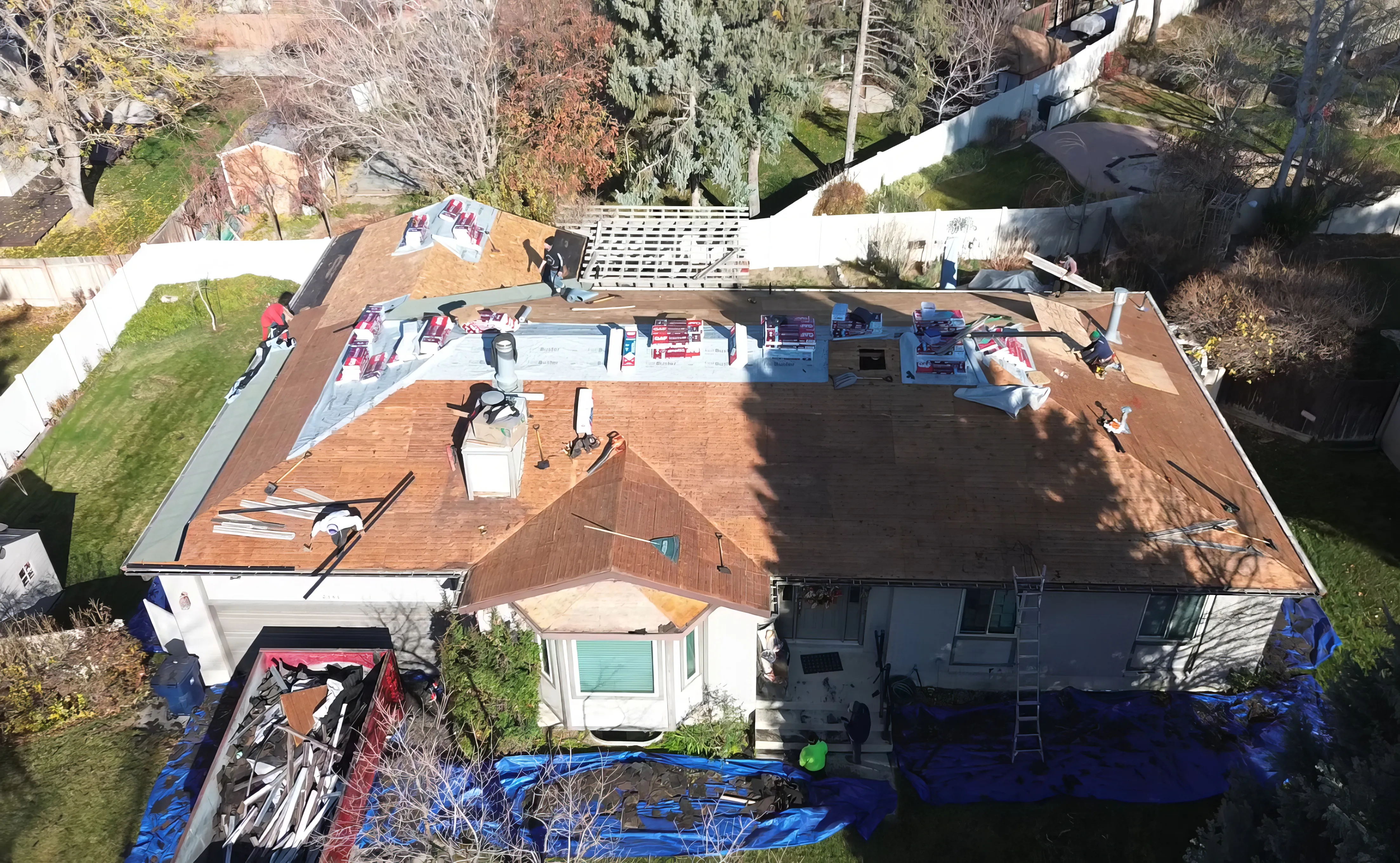 Sky Ridge Roofing completed project