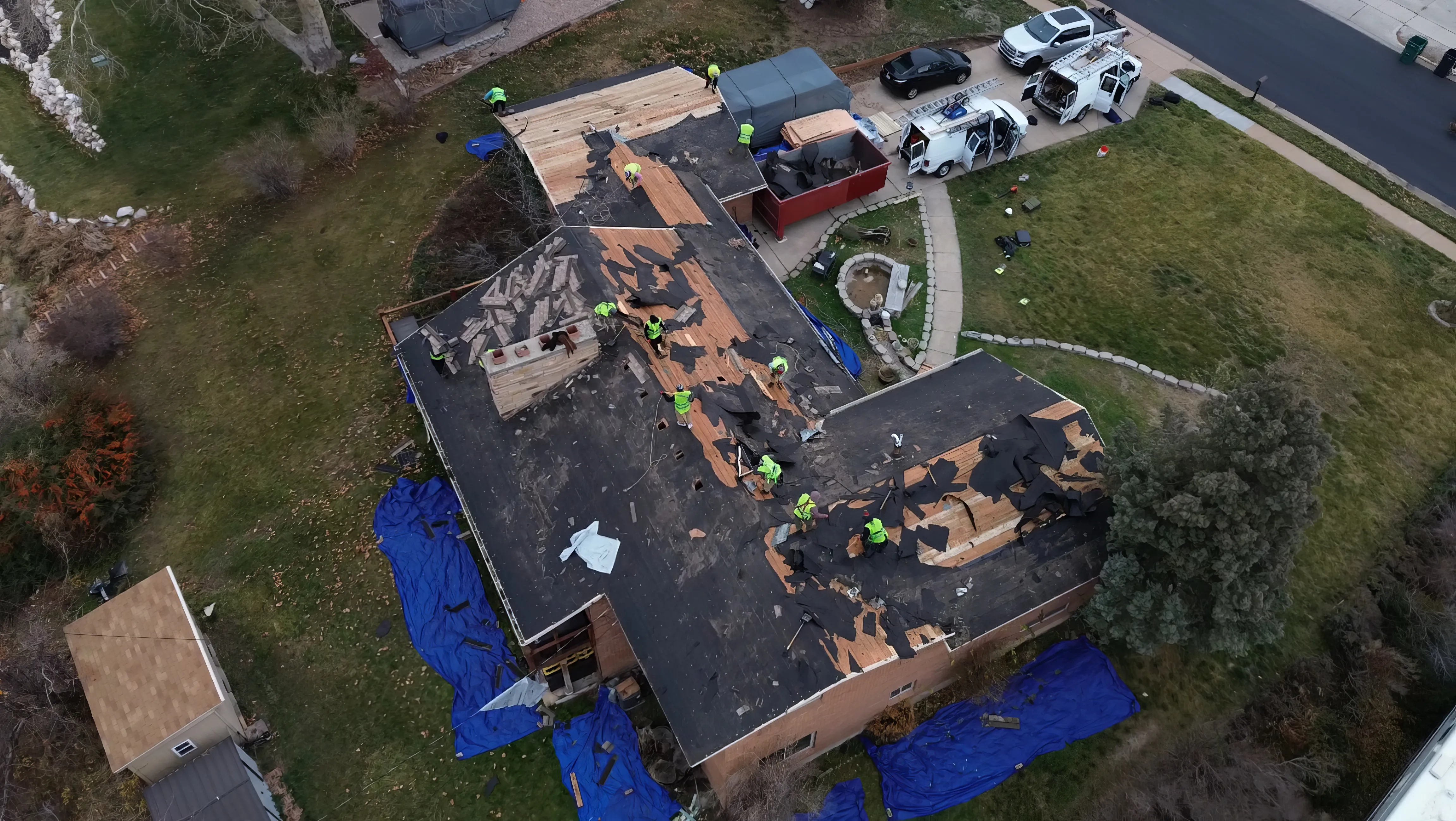 Riverton completed roofing project for shingle roofing in Riverton, Utah